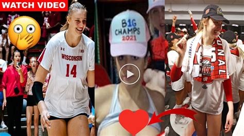 wisconsin volleyball team leaked unedited video|UW